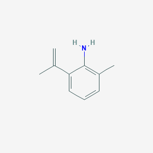 molecular formula C10H13N B3210765 2-Methyl-6-(prop-1-en-2-yl)aniline CAS No. 107859-36-9