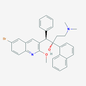 molecular formula C₃₂H₃₁BrN₂O₂ B032110 Bedaquiline CAS No. 654653-93-7