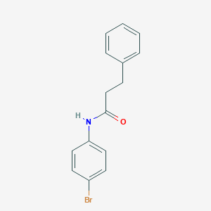 molecular formula C15H14BrNO B032112 N-(4-bromophenyl)-3-phenylpropanamide CAS No. 316146-27-7