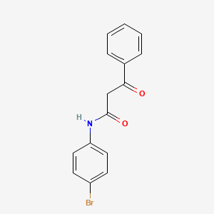 molecular formula C15H12BrNO2 B3211418 N-(4-bromophenyl)-3-oxo-3-phenylpropanamide CAS No. 1088-93-3