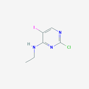 2-chloro-N-ethyl-5-iodopyrimidin-4-amine