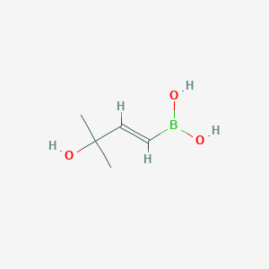 [(1E)-3-hydroxy-3-methylbut-1-en-1-yl]boronic acid