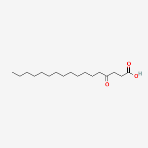 4-Oxoheptadecanoic acid