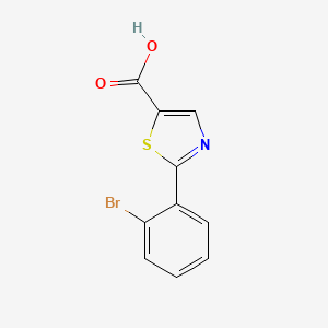 2-(2-Bromophenyl)-1,3-thiazole-5-carboxylic acid