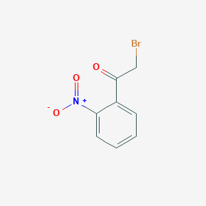 molecular formula C8H6BrNO3 B032119 2-Bromo-2'-nitroacetophenone CAS No. 6851-99-6