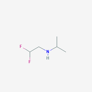 (2,2-Difluoroethyl)(propan-2-yl)amine
