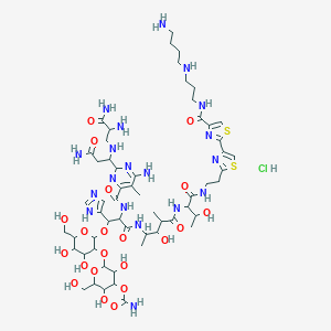 molecular formula C57H90ClN19O21S2 B032122 Bleomycin A5 HCl CAS No. 55658-47-4