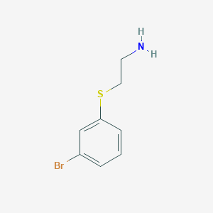 2-((3-Bromophenyl)thio)ethanamine