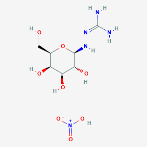 N1-B-D-Galactopyranosylamino-guanidine hno3