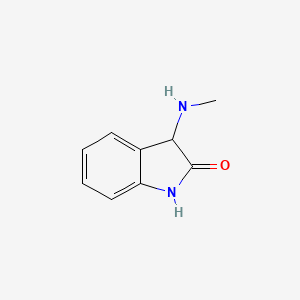 molecular formula C9H10N2O B3212511 3-(Methylamino)indolin-2-one CAS No. 1102895-54-4