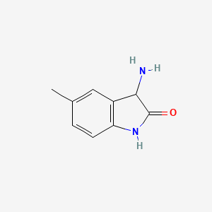 molecular formula C9H10N2O B3212596 3-Amino-5-methylindolin-2-one CAS No. 1104746-13-5