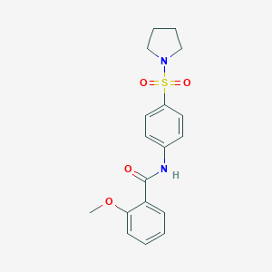 molecular formula C18H20N2O4S B321298 IRF1-IN-2 