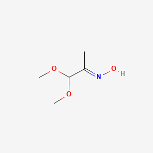 (NE)-N-(1,1-dimethoxypropan-2-ylidene)hydroxylamine
