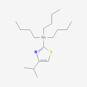 4-Isopropyl-2-(tributylstannyl)thiazole