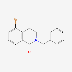 2-Benzyl-5-bromo-3,4-dihydroisoquinolin-1(2H)-one