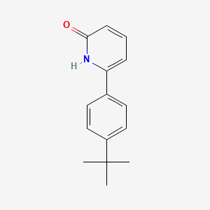B3213067 2-Hydroxy-6-(4-T-butylphenyl)pyridine CAS No. 1111110-49-6