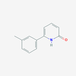 B3213074 2-Hydroxy-6-(3-methylphenyl)pyridine CAS No. 1111111-11-5