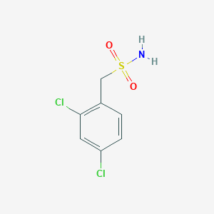 molecular formula C7H7Cl2NO2S B3213199 (2,4-dichlorophenyl)methanesulfonamide CAS No. 111249-25-3
