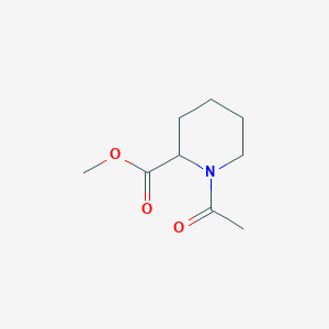molecular formula C9H15NO3 B3213254 methyl 1-acetylpiperidine-2-carboxylate CAS No. 111479-14-2