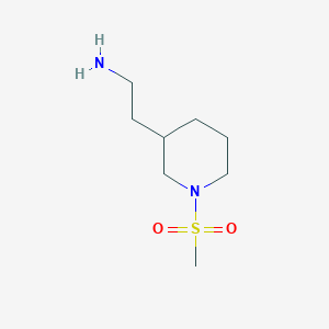 2-[1-(Methylsulfonyl)piperidin-3-yl]ethanamine