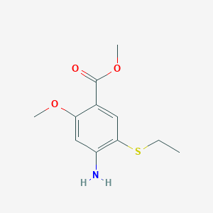 Methyl 4-amino-5-(ethylthio)-2-methoxybenzoate