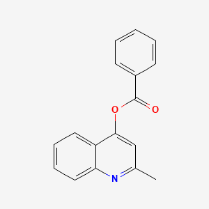 2-Methylquinolin-4-yl benzoate