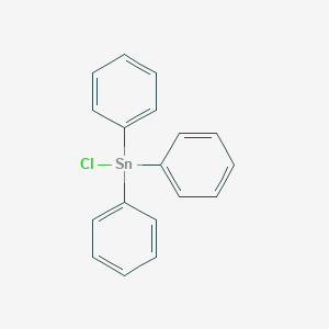molecular formula C18H15ClSn B032135 triphenylstannanylium chloride CAS No. 639-58-7