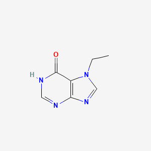 molecular formula C7H8N4O B3213530 7-Ethyl-1H-purin-6(7H)-one CAS No. 112027-10-8