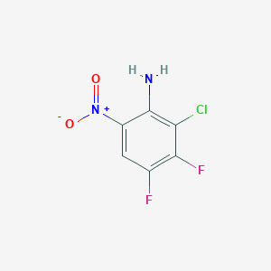 2-Chloro-3,4-difluoro-6-nitroaniline