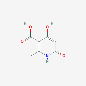 4,6-Dihydroxy-2-methylnicotinic acid