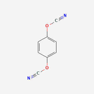 molecular formula C8H4N2O2 B3213857 1,4-Dicyanatobenzene CAS No. 1129-80-2