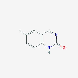 molecular formula C9H8N2O B3213901 6-methylquinazolin-2(1H)-one CAS No. 113082-38-5
