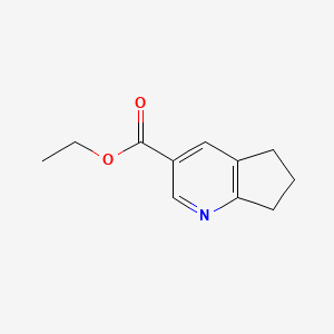 Ethyl 6,7-dihydro-5H-cyclopenta[b]pyridine-3-carboxylate