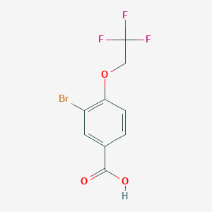 3-Bromo-4-(2,2,2-trifluoroethoxy)benzoic acid