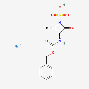 molecular formula C12H13N2NaO6S B3215119 CID 131844998 CAS No. 115887-91-7
