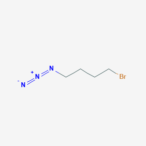 molecular formula C4H8BrN3 B3215488 1-azido-4-bromobutane CAS No. 116114-55-7
