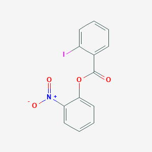 molecular formula C13H8INO4 B321556 2-Nitrophenyl 2-iodobenzoate 