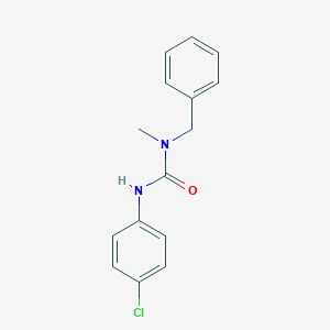 molecular formula C15H15ClN2O B321604 N-benzyl-N'-(4-chlorophenyl)-N-methylurea 