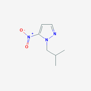 molecular formula C7H11N3O2 B3216853 1-Isobutyl-5-nitro-1h-pyrazole CAS No. 1173040-22-6