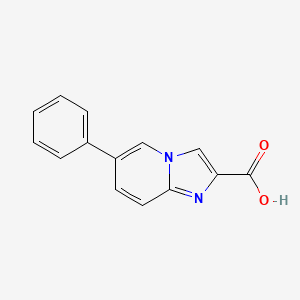 6-Phenylimidazo[1,2-a]pyridine-2-carboxylic acid