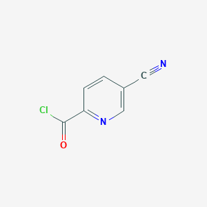 2-Pyridinecarbonyl chloride, 5-cyano-
