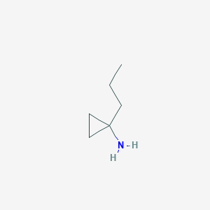 molecular formula C6H13N B3217089 (1-Propylcyclopropyl)amine CAS No. 1174526-64-7