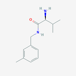 (S)-2-Amino-3-methyl-N-(3-methyl-benzyl)-butyramide