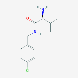 (S)-2-Amino-N-(4-chloro-benzyl)-3-methyl-butyramide
