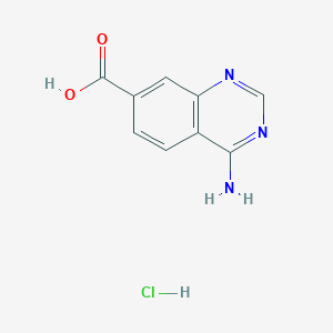4-Aminoquinazoline-7-carboxylic acid hydrochloride
