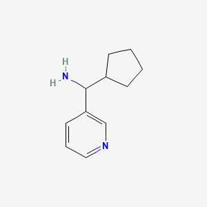 Cyclopentyl(pyridin-3-yl)methanamine