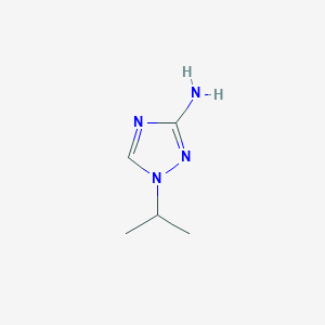 molecular formula C5H10N4 B3217688 1-(propan-2-yl)-1H-1,2,4-triazol-3-amine CAS No. 1183827-04-4