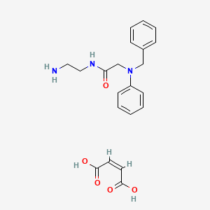 n-(2-Amino-ethyl)-2-(benzyl-phenyl-amino)-acetamide maleate