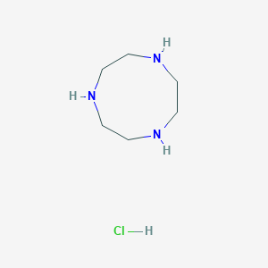 1H-1,4,7-Triazonine, octahydro-, hydrochloride (1:1)