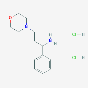 3-Morpholin-4-yl-1-phenyl-propylamine dihydrochloride
